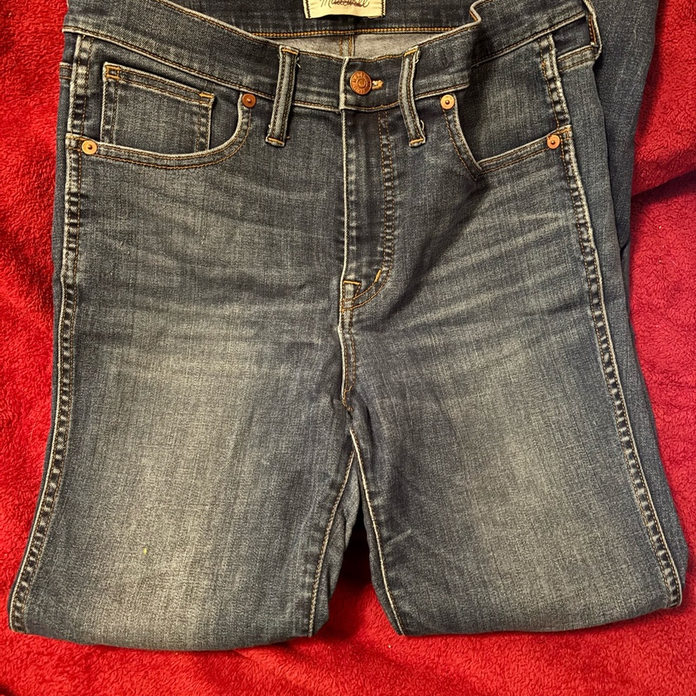 Madewell Dark Wash Skinny Jeans